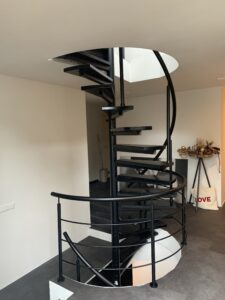 spiltrap met balustrade